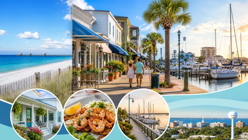 BluSacola Pensacola local guide artwork