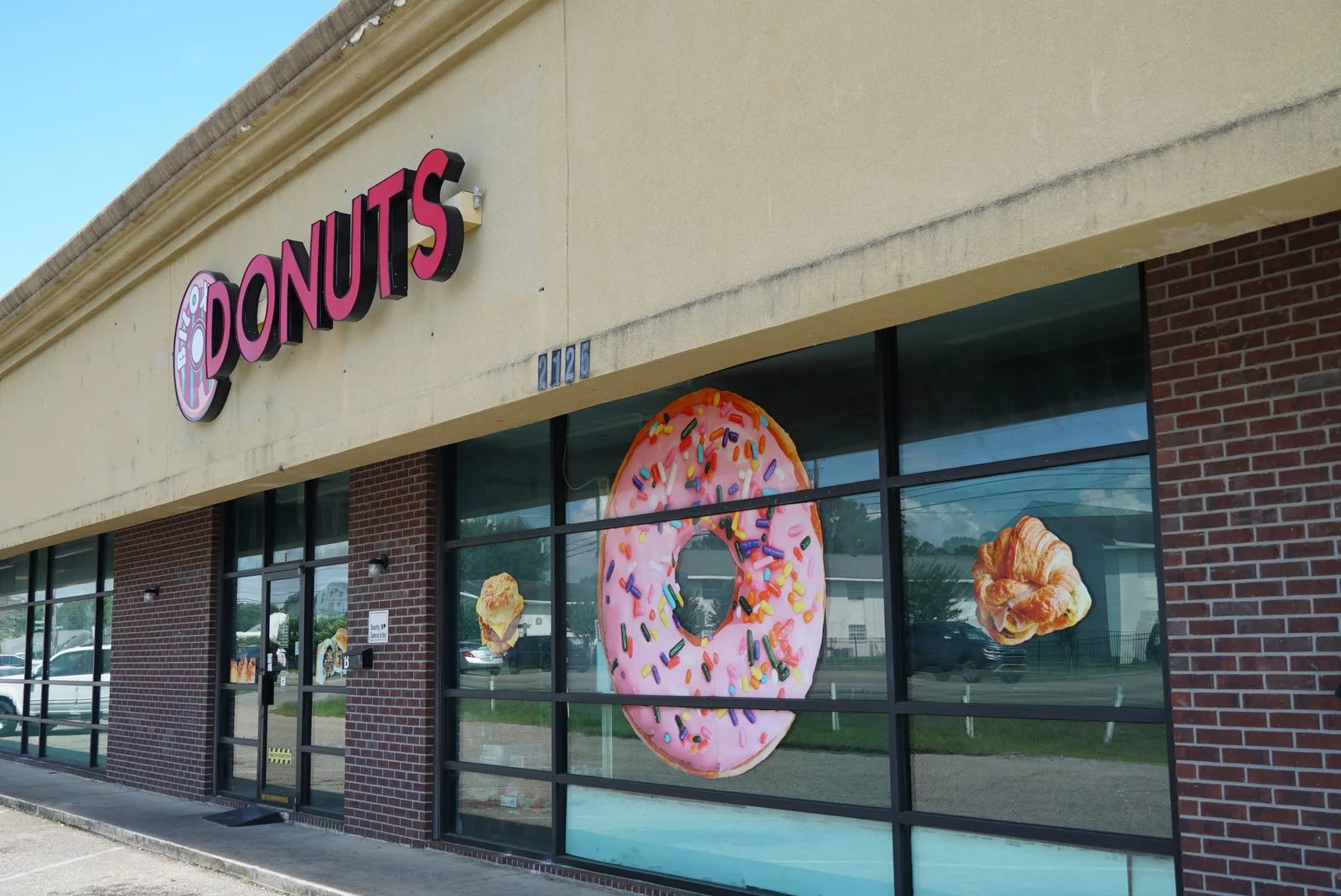 donut shop storefront