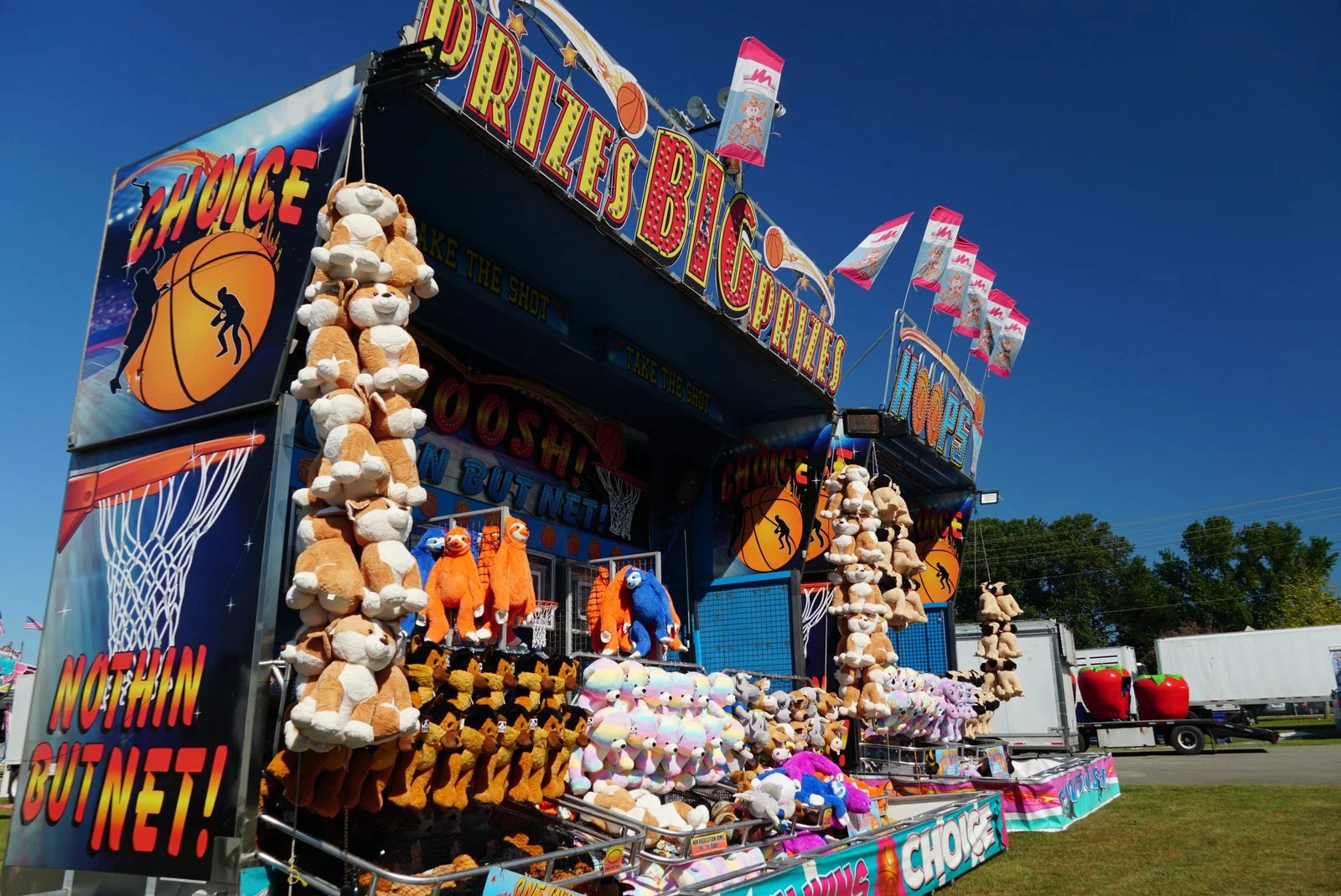 carnival basketball booth prizes