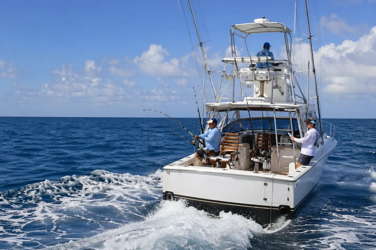 Deep Sea Trolling Charter