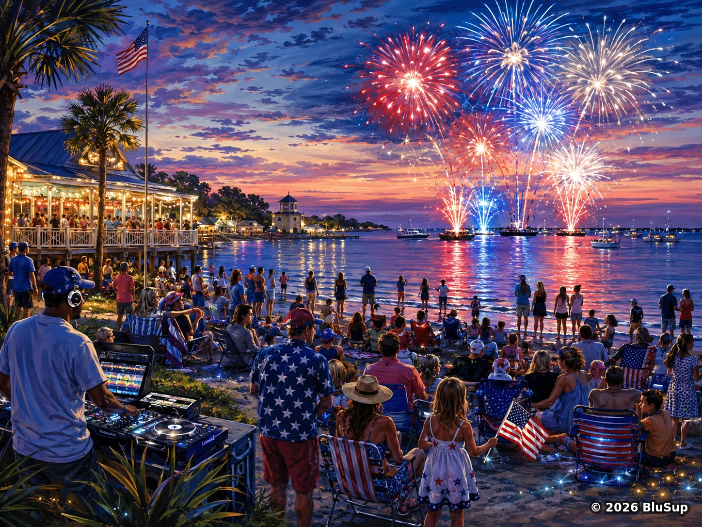 Freedom Over Ocean Springs — BluSup 250 visual