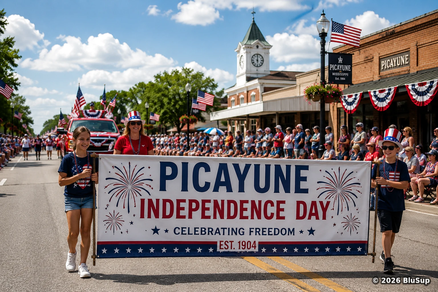 Picayune Independence Day Celebration — BluSup 250 visual