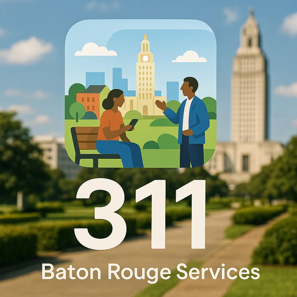 Baton Rouge 311 Service Requests