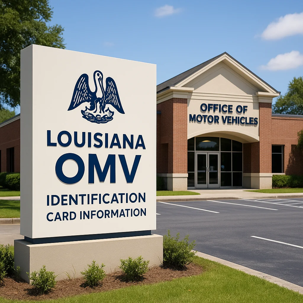 Louisiana OMV Identification Card Information