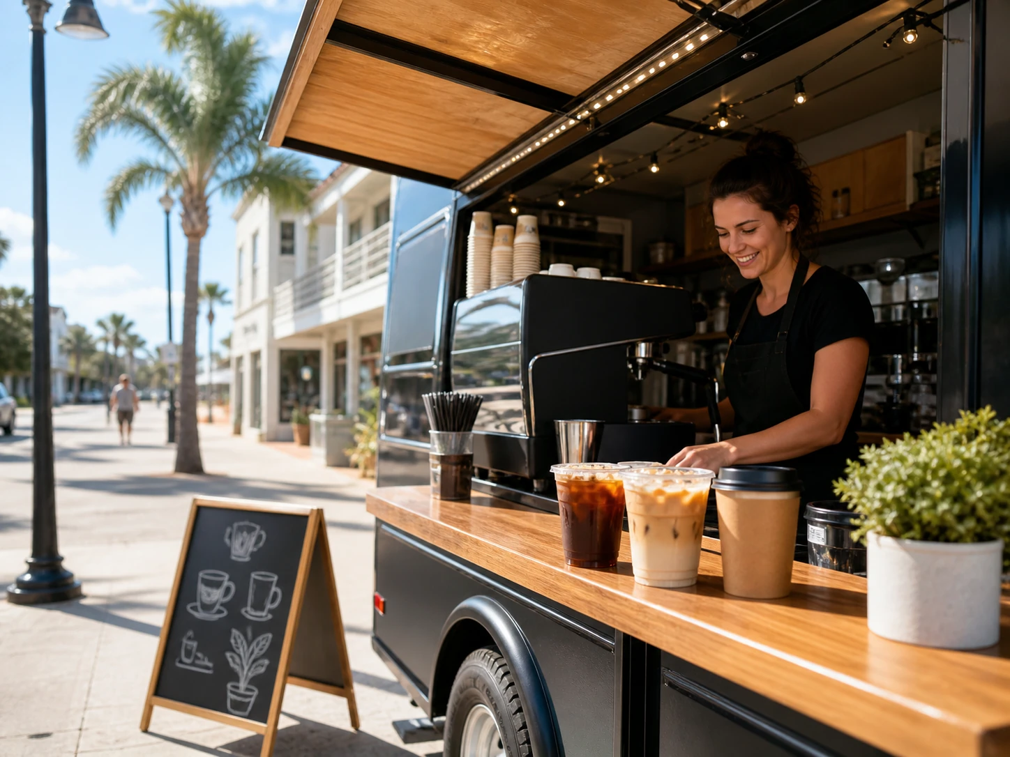Brightside Coffee generated visual preview