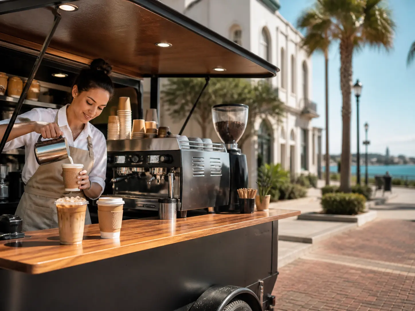 Maker's Cafe & Espresso Bar generated visual preview