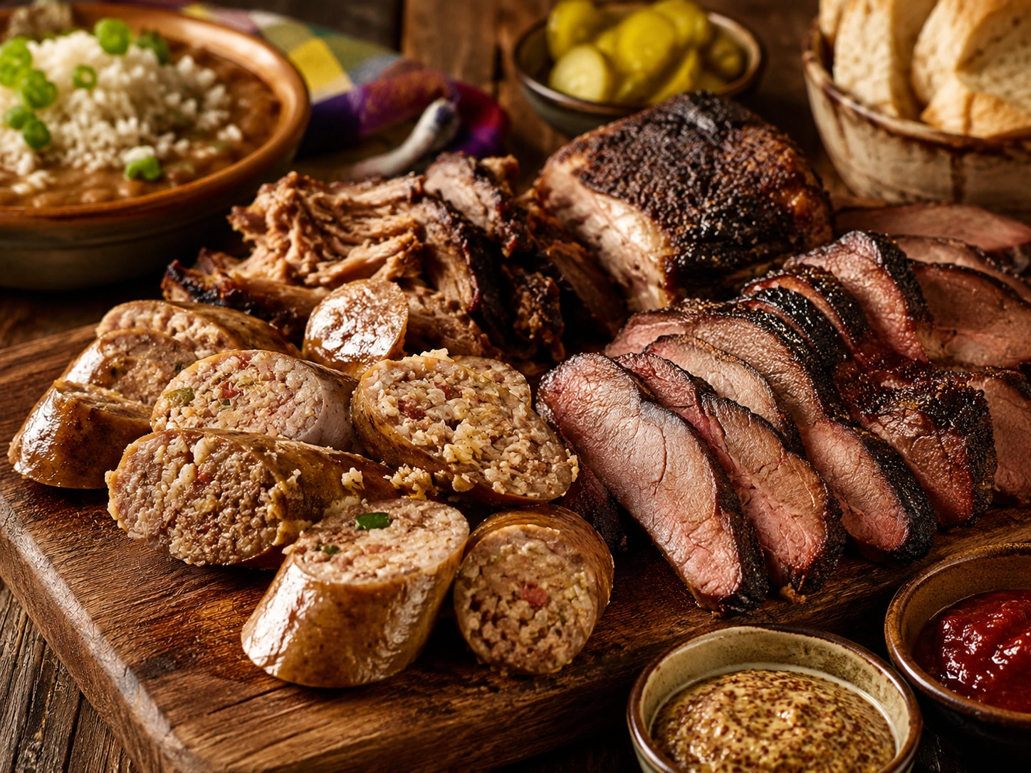 Boudin & Cajun Meats at Toups' Meatery visual preview