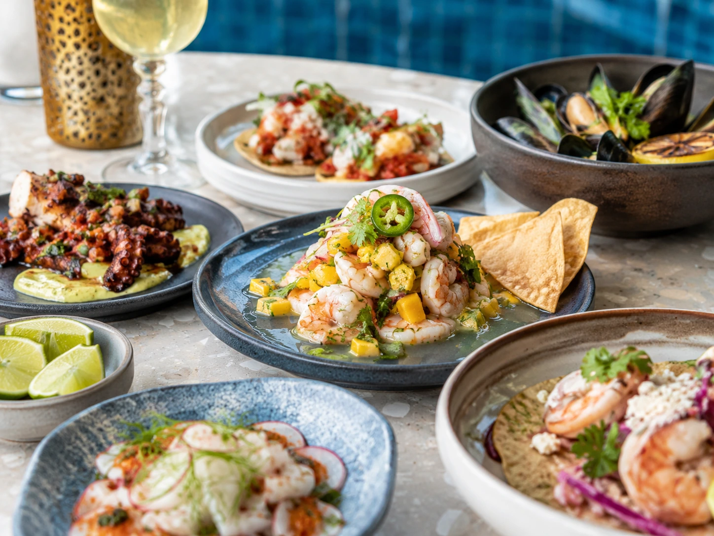 Mexican Seafood Small Plates at Acamaya visual preview