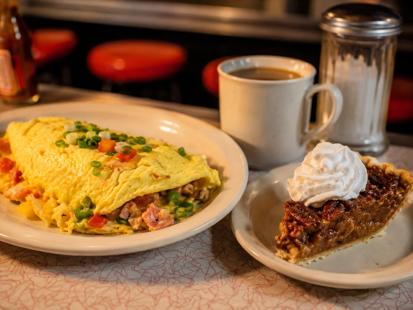 Omelets & Pie at The Camellia Grill visual preview