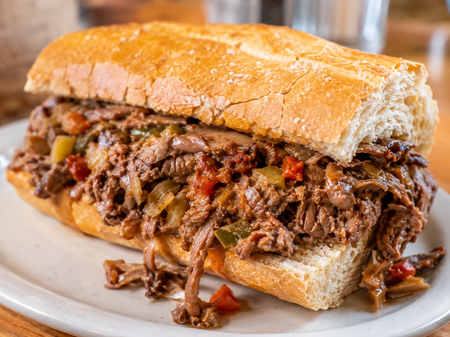 Roast Beef Debris Po’boy at Mother's Restaurant visual preview