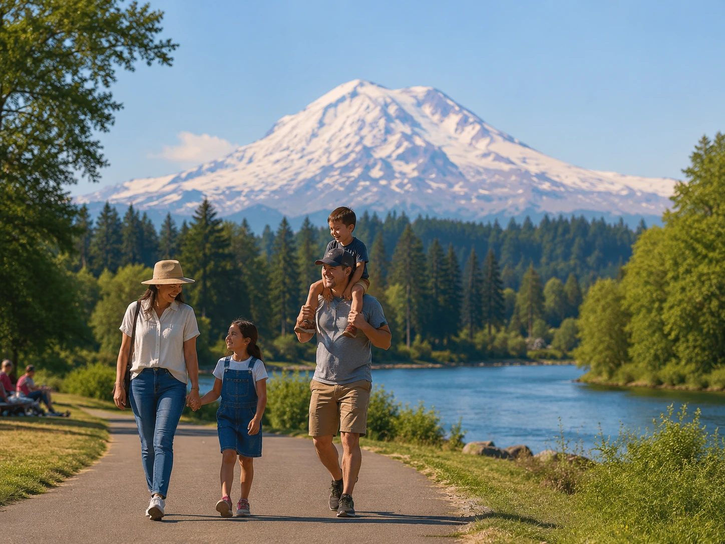 City of Orting Parks Department SeaBlu visual
